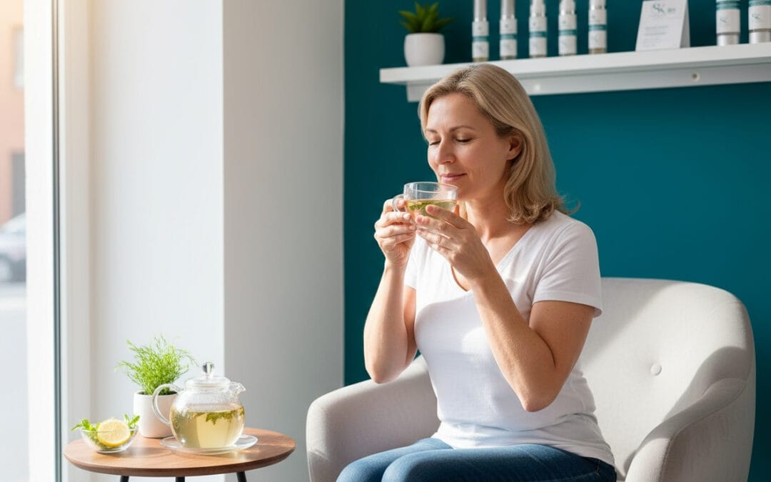 Natürlich schöne Haut mit Tee